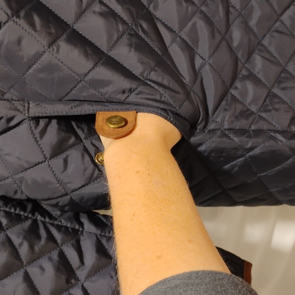 SALE! Ralph Lauren Diamond Quilted Jacket W Removable Hood Sz.M (A-75) - Picture 5 of 15